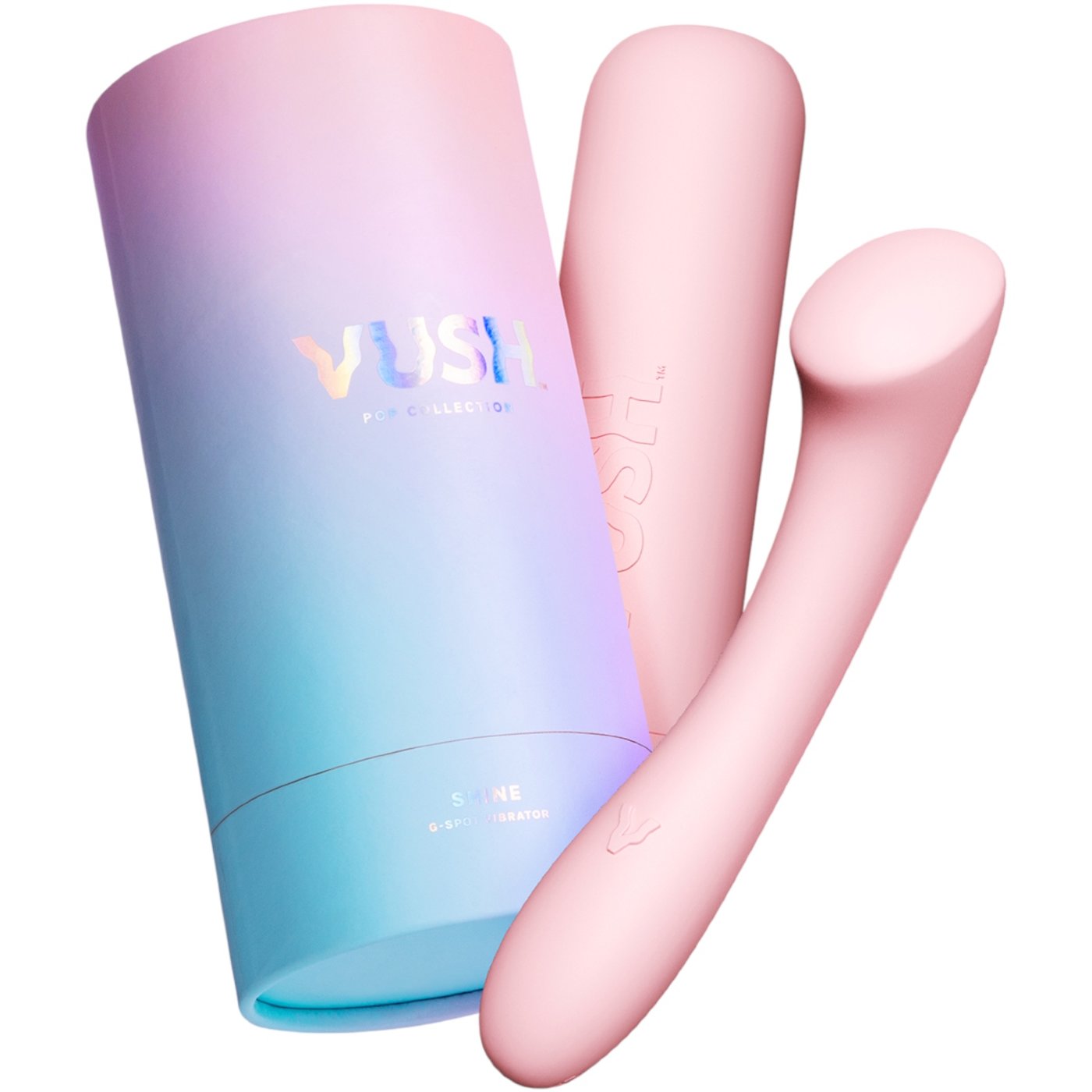 Vush Shine Compact Rechargeable Pink G-Spot Vibrator