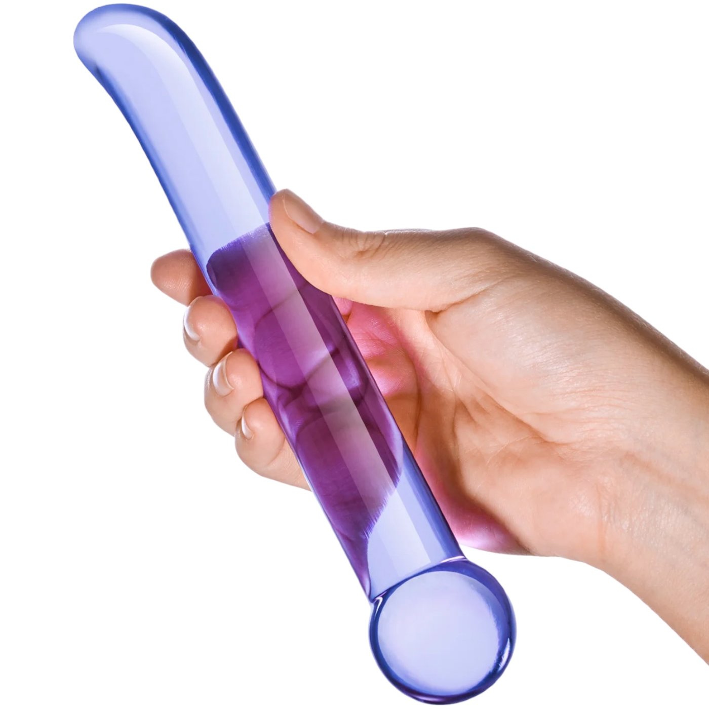 Glas Purple G-Spot Glass Dildo