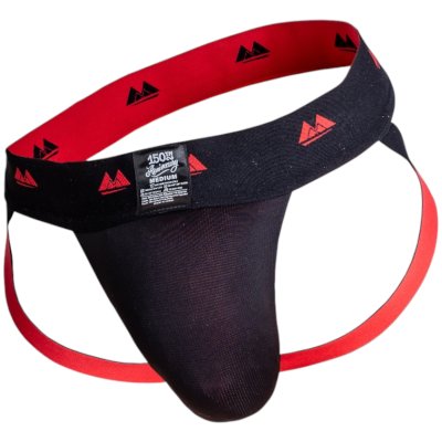 Meyer Marketing Jockstrap 2in Reversible Red-Black