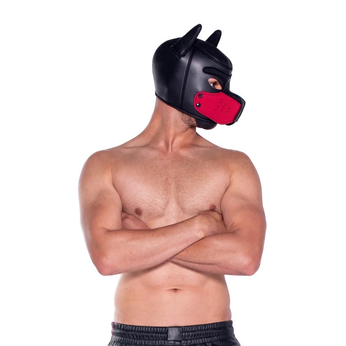 Prowler RED Neoprene Puppy Hood