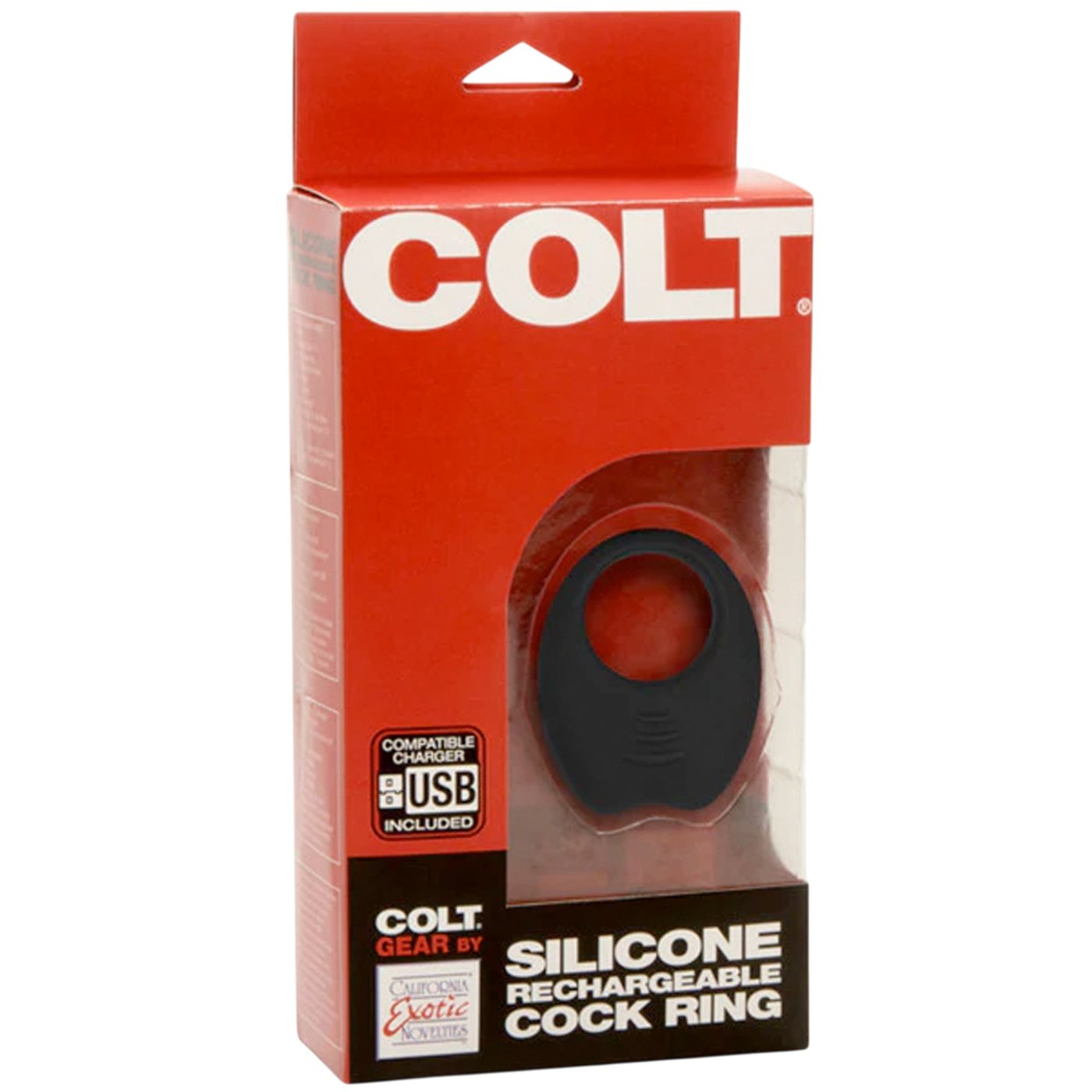 COLT Silicone Rechargeable Vibrating Cock Ring