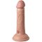 King Cock Elite 6 Inch Dual-Density Vibrating Realistic Dildo