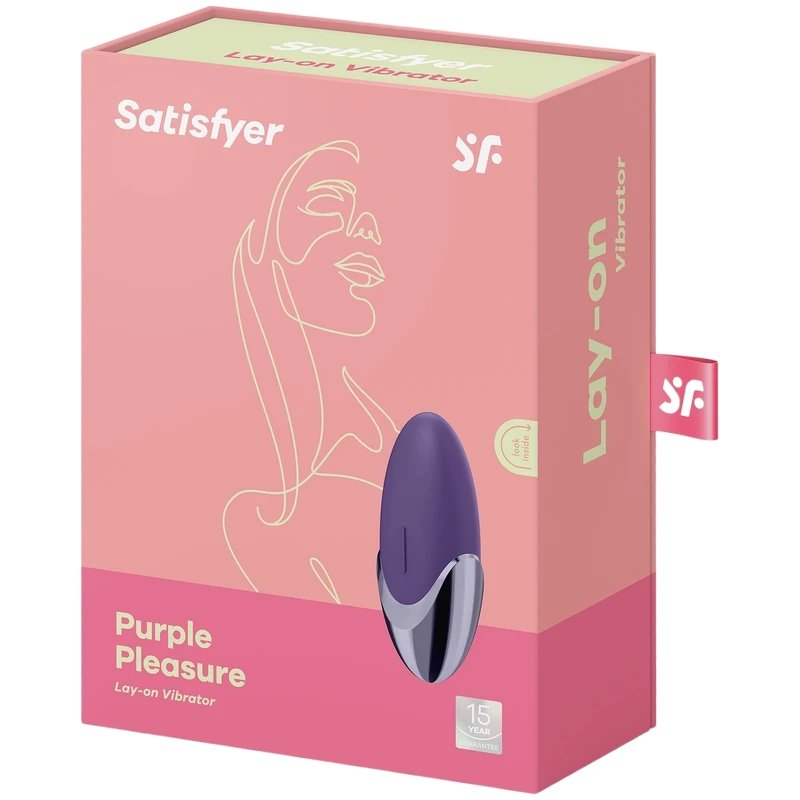 Satisfyer Purple Pleasure Rechargeable Clitoral Stimulator