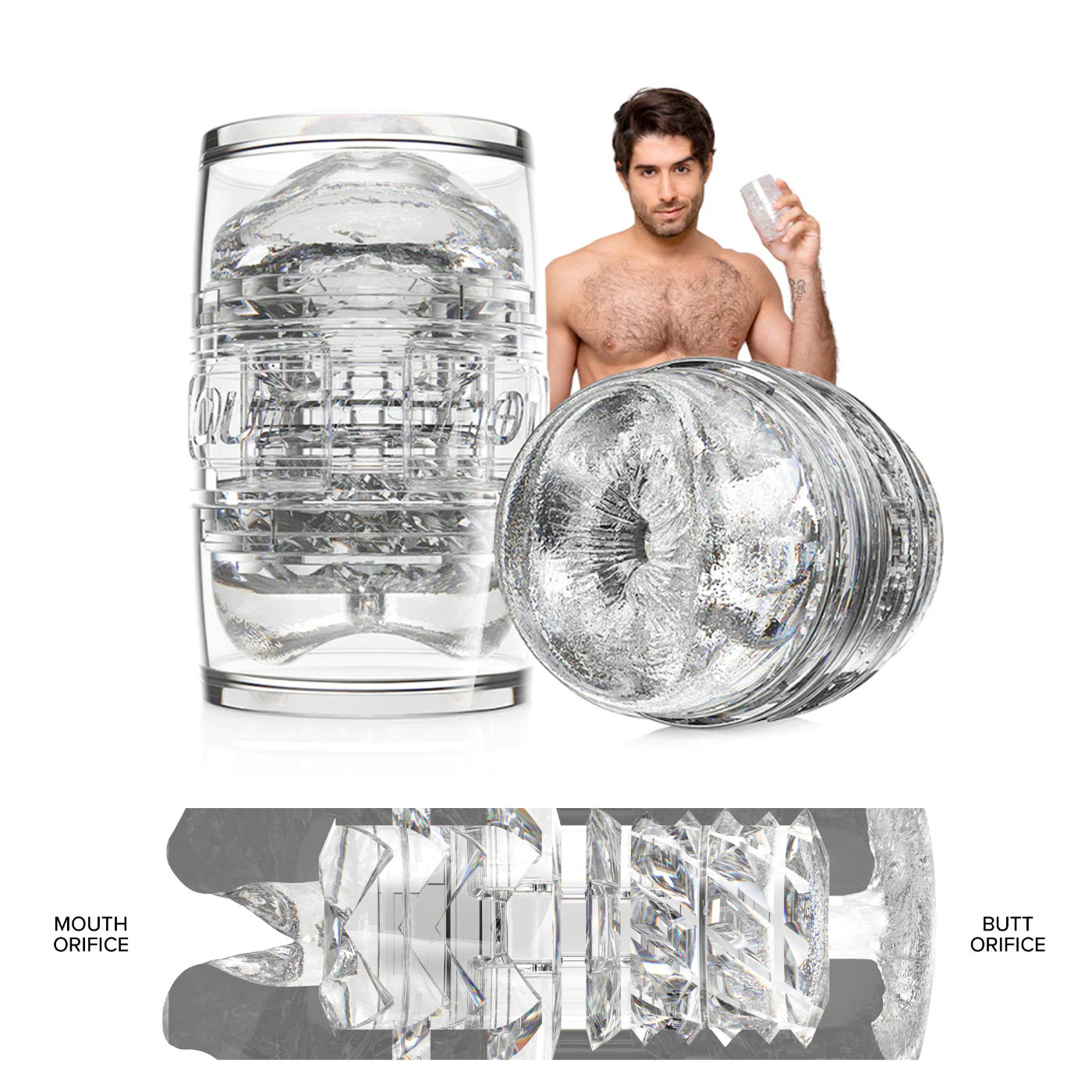 Fleshlight Quickshot Diego Sans Dual Male Masturbator