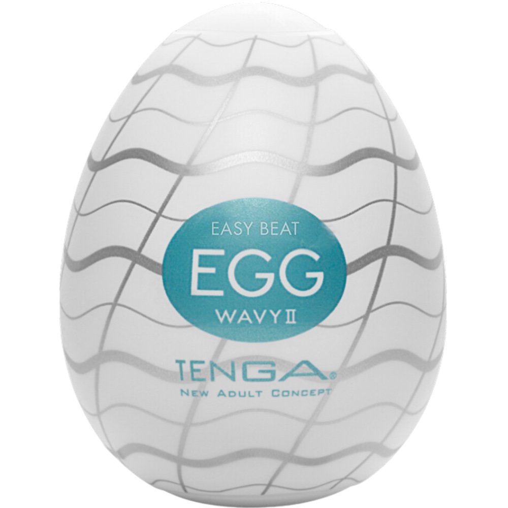 Tenga Egg Wavy 2 Textured Male Masturbator