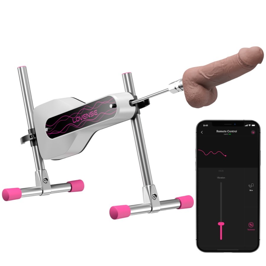 Lovense App-Controlled Mini Sex Machine