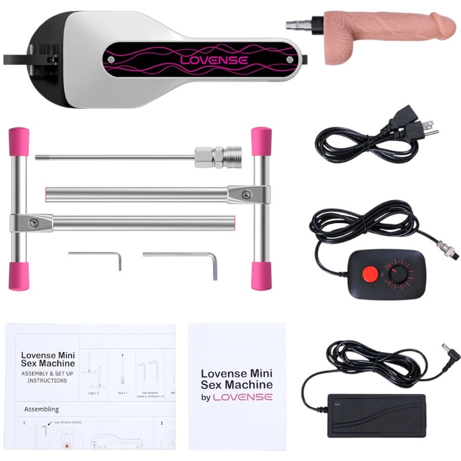 Lovense App-Controlled Mini Sex Machine