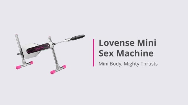 Lovense App-Controlled Mini Sex Machine