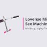 Lovense App-Controlled Mini Sex Machine
