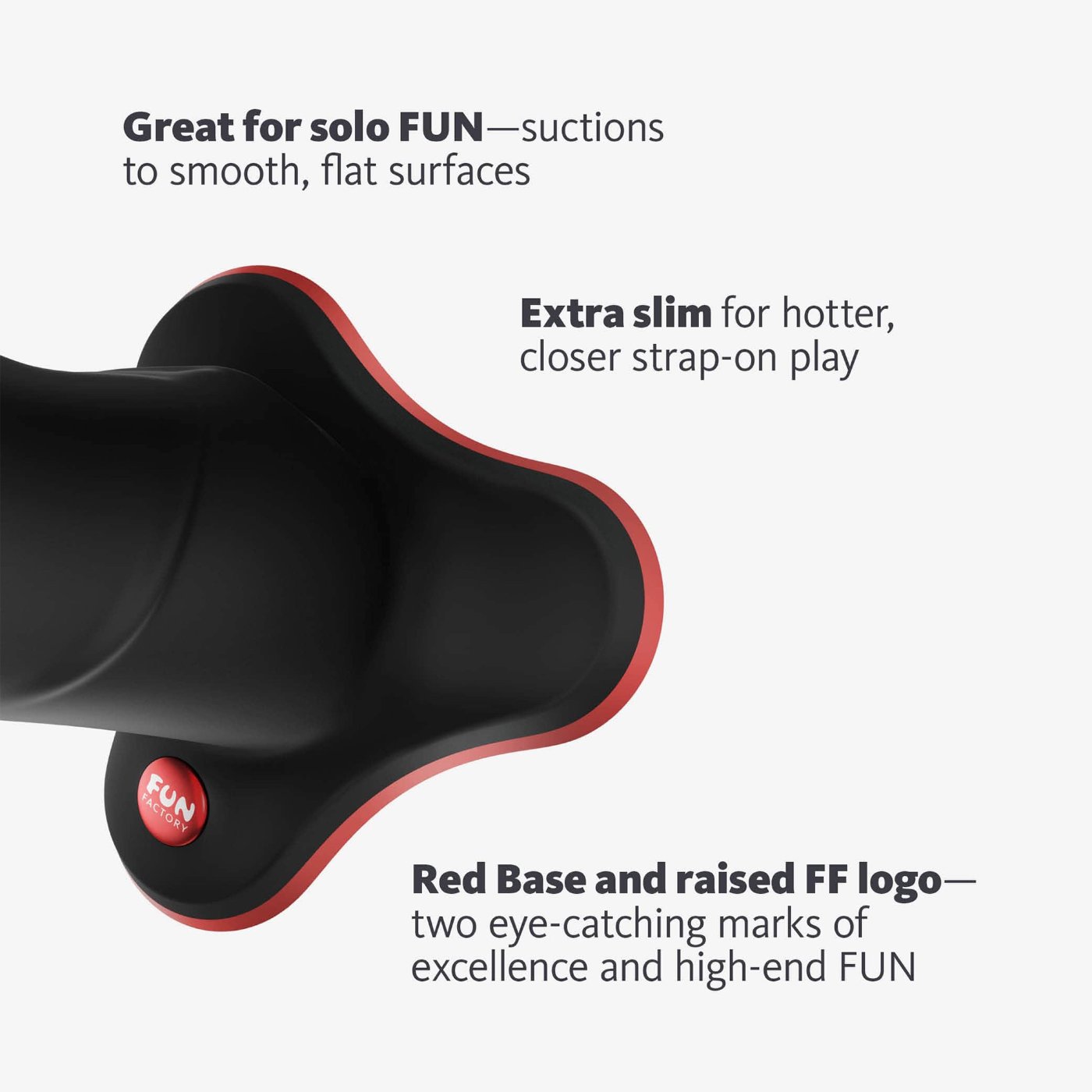 Fun Factory The Boss Stud Realistic Dildo with Suction Cup 7 Inch
