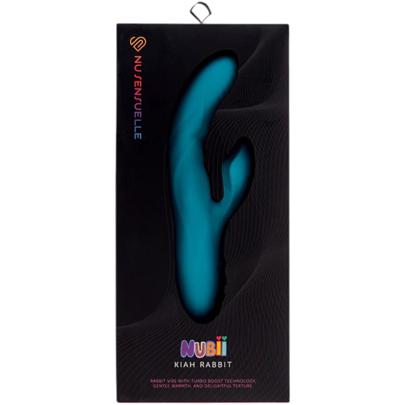 Nu Sensuelle Kiah Warming Rechargeable Rabbit Vibrator Blue