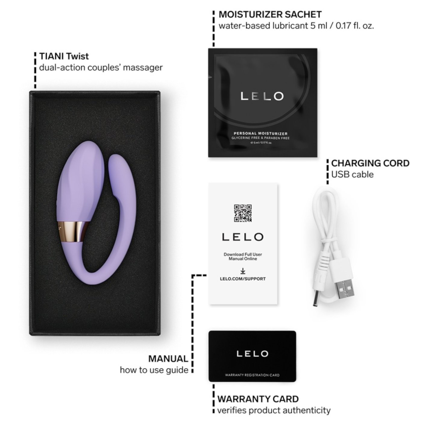 LELO TIANI Twist App-Controlled Couples Vibrator