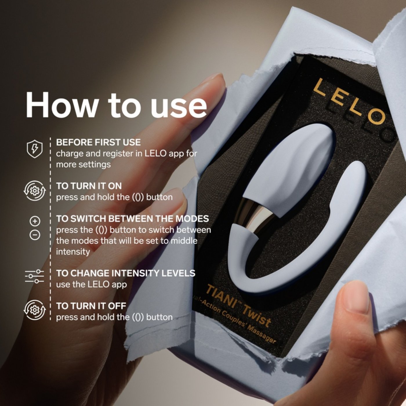 LELO TIANI Twist App-Controlled Couples Vibrator