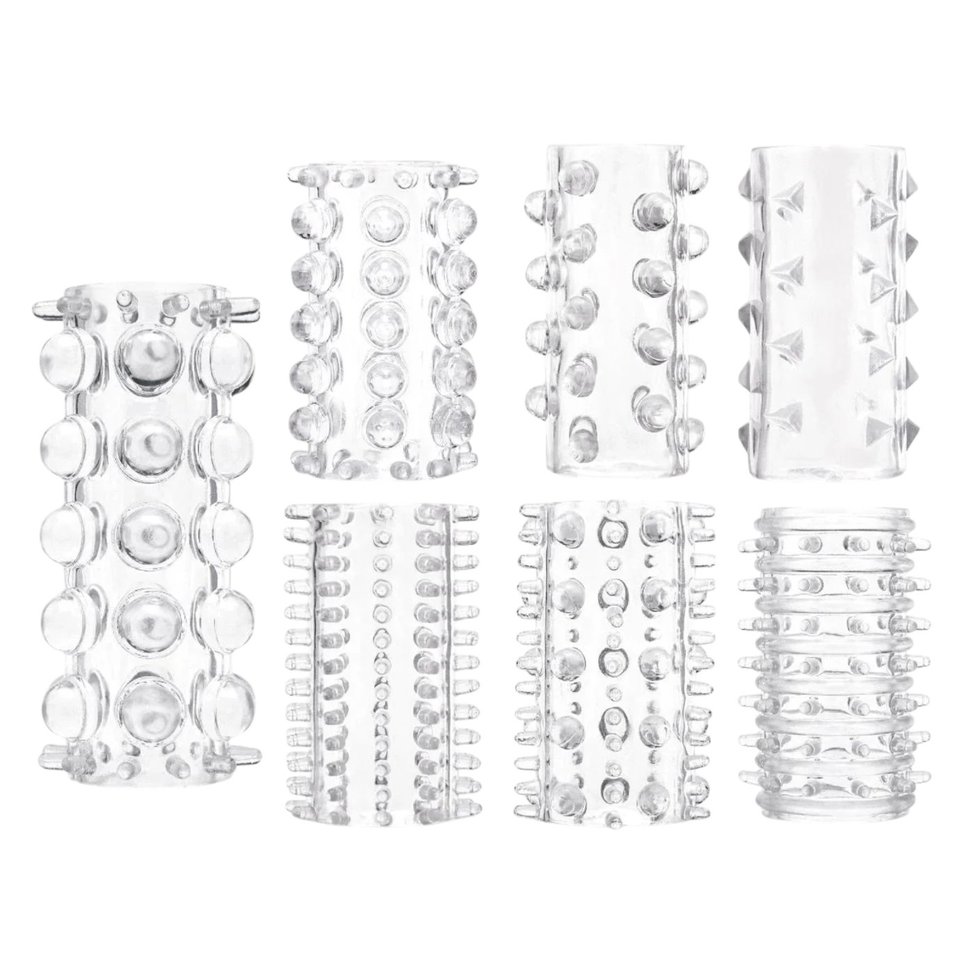 Me You Us Sensational Seven Textured Sleeves (7 Piece)