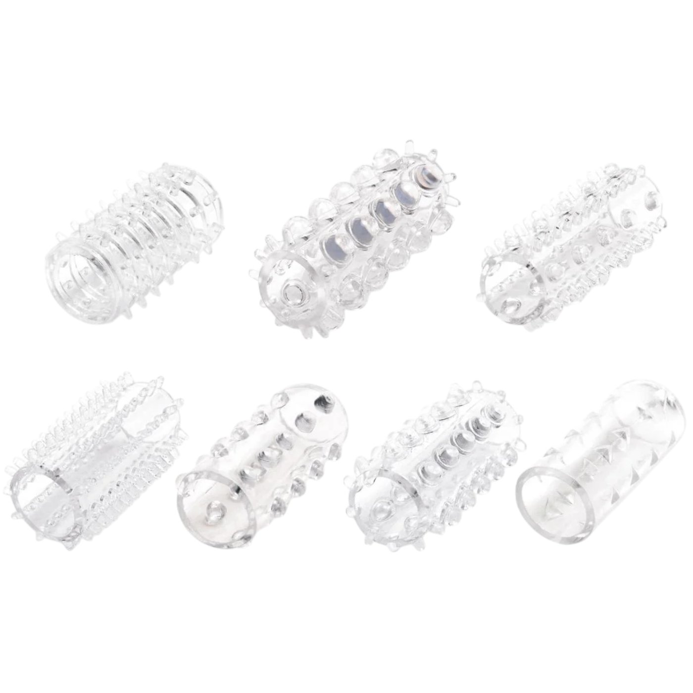 Me You Us Sensational Seven Textured Sleeves (7 Piece)