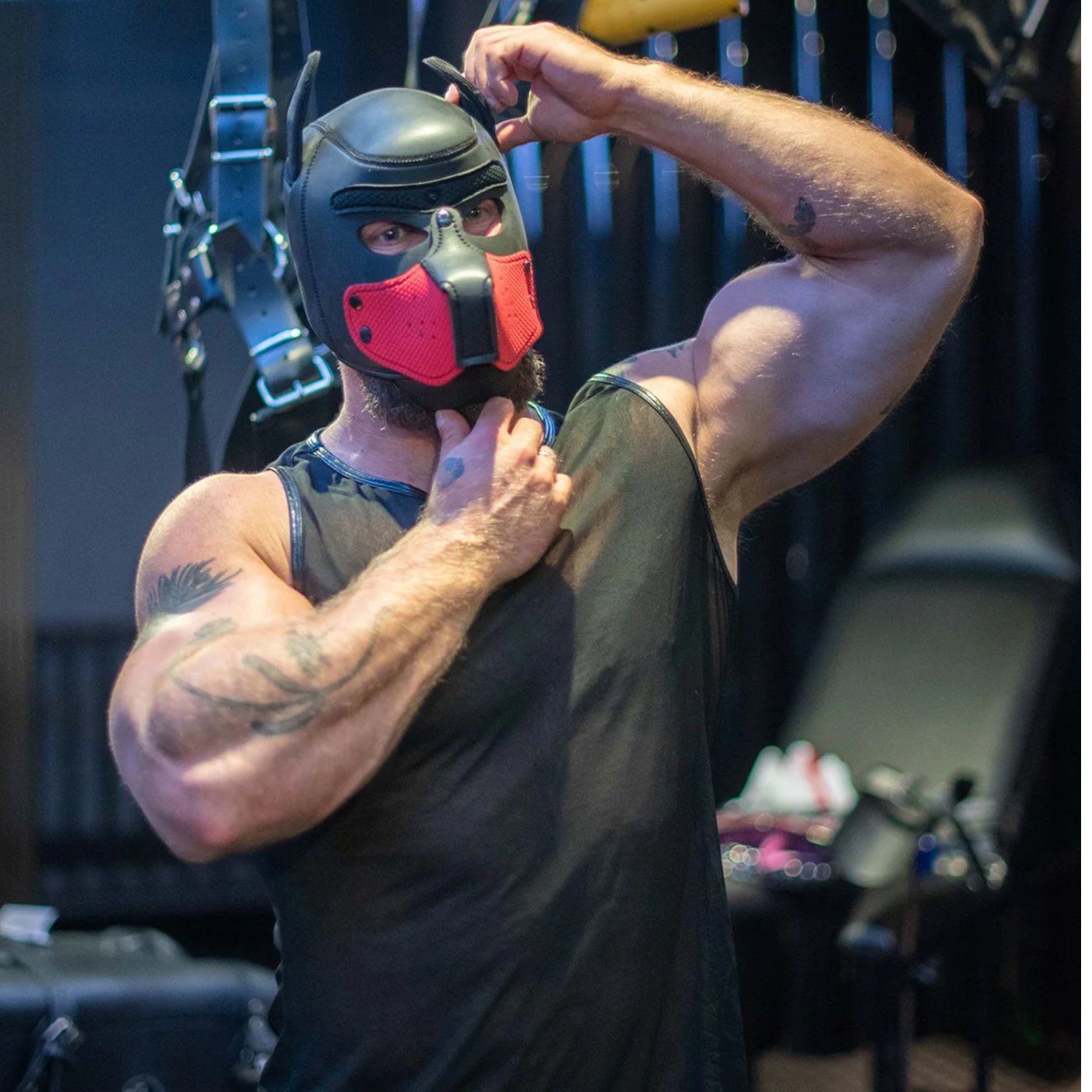 Prowler RED Puppy Muzzle