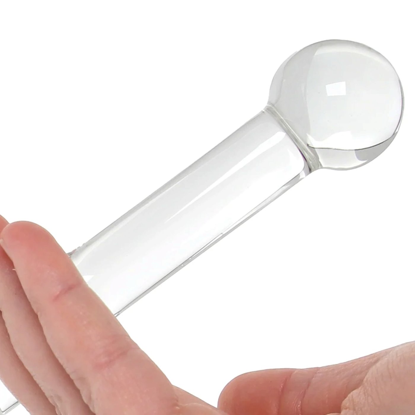Clarity Elysian Swirl Double Ended Glass Dildo 9 Inch