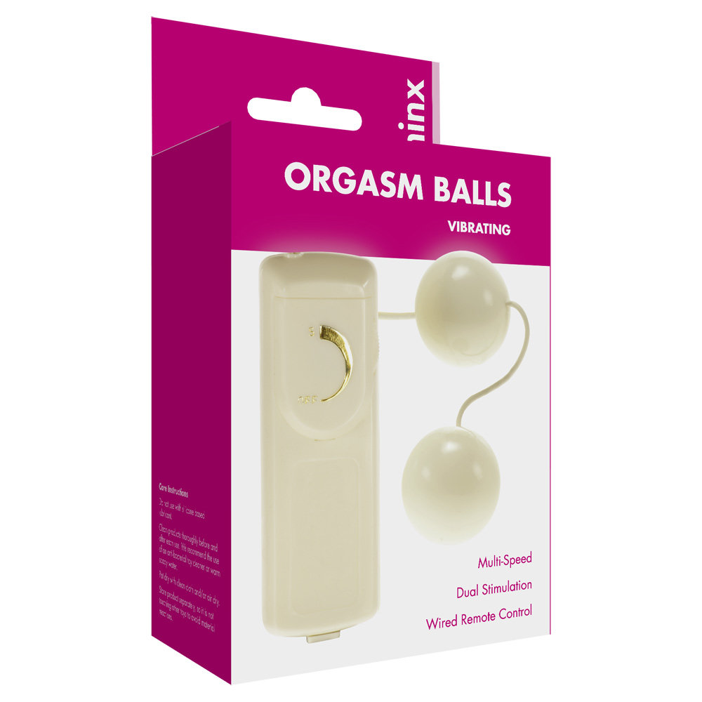 Me You Us Vibrating Love Balls White