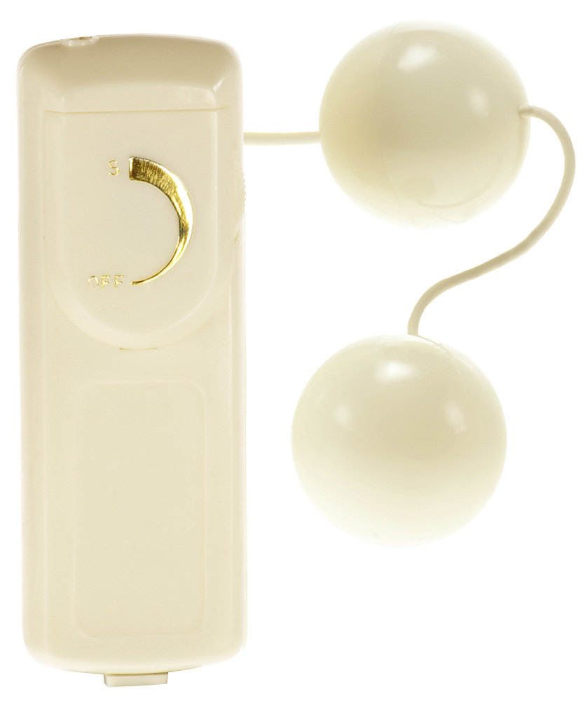 Me You Us Vibrating Love Balls White
