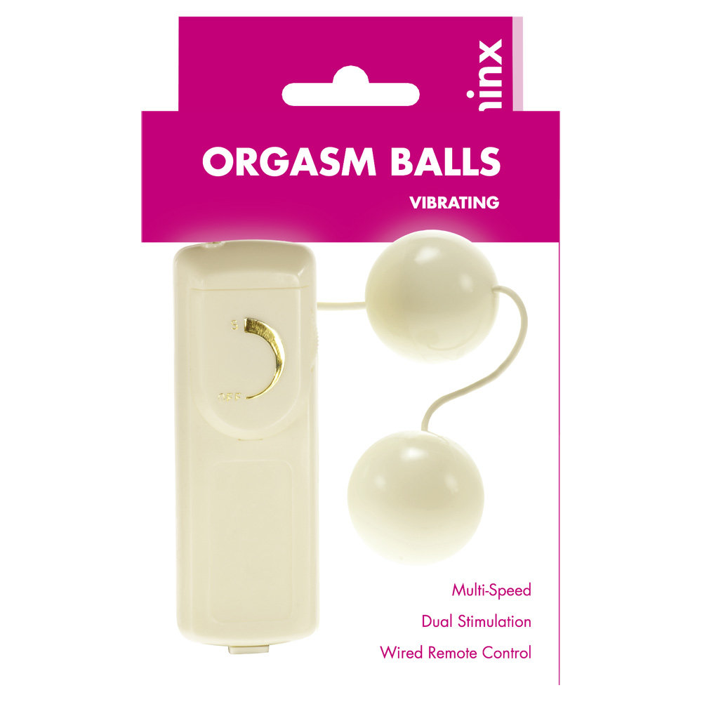Me You Us Vibrating Love Balls White