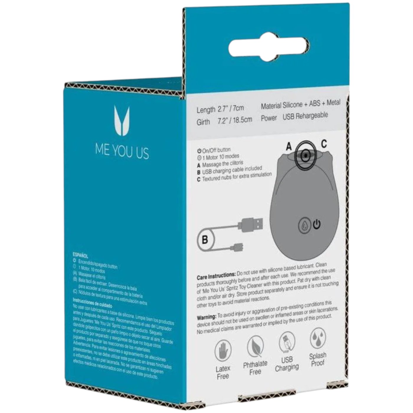 Me You Us Rosebud Powerful Clitoral Stimulator