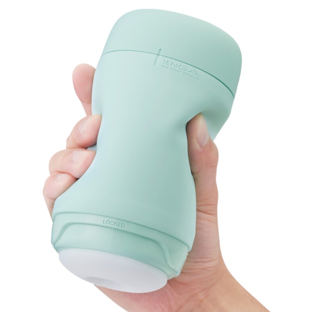 Tenga Puffy Mint Green Male Masturbator