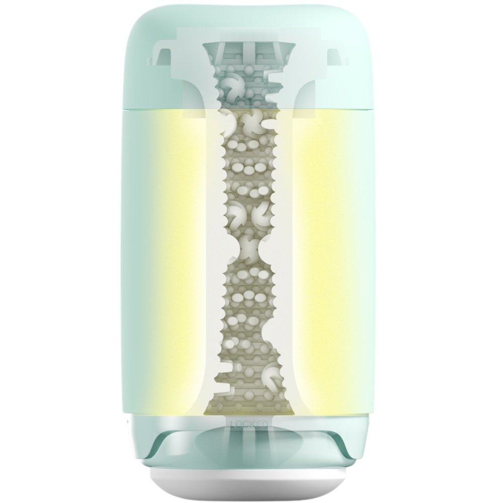 Tenga Puffy Mint Green Male Masturbator