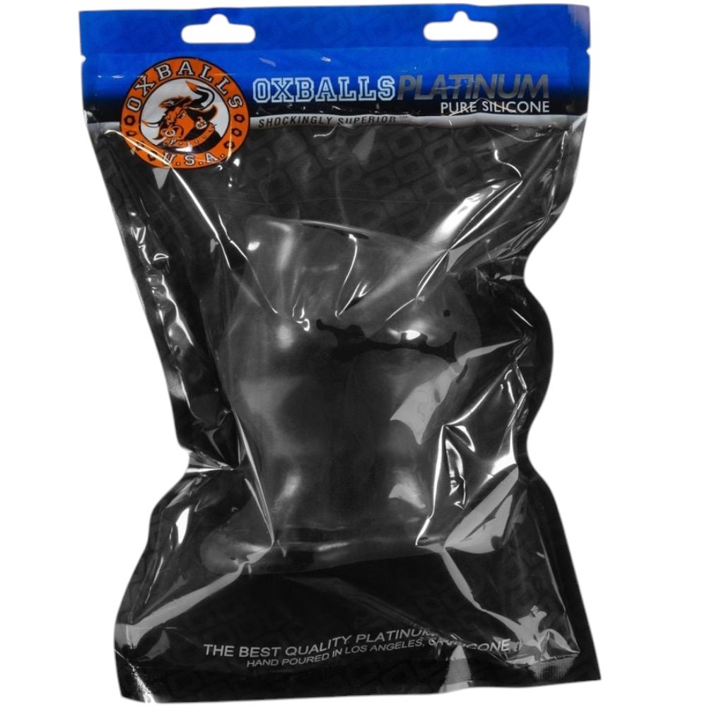 Oxballs Pig Hole FF Hollow Butt Plug Black