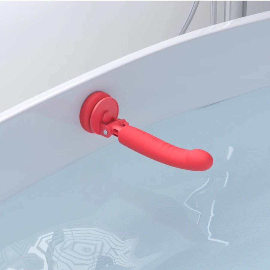 Lovense Mission 2 App-Controlled Touch Sensitive Vibrating Dildo with Suction Cup