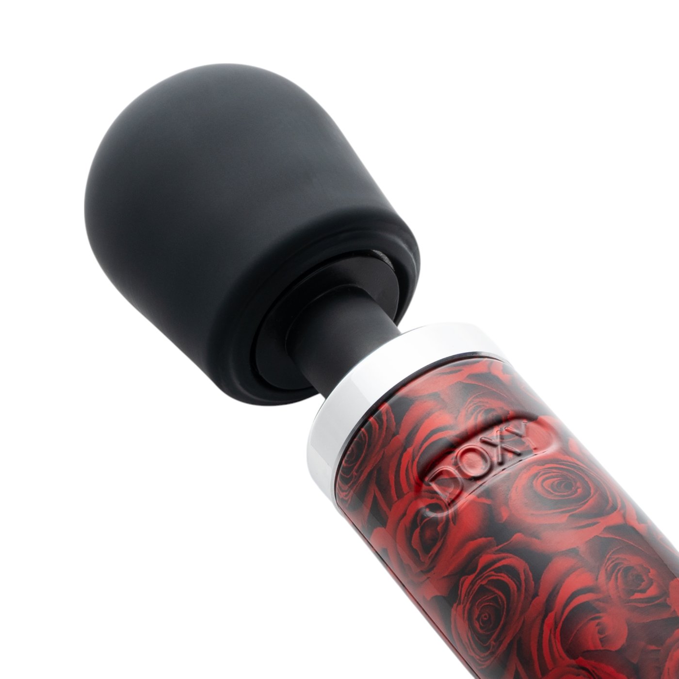 Doxy Die Cast Rose Limited Edition Wand Vibrator Red