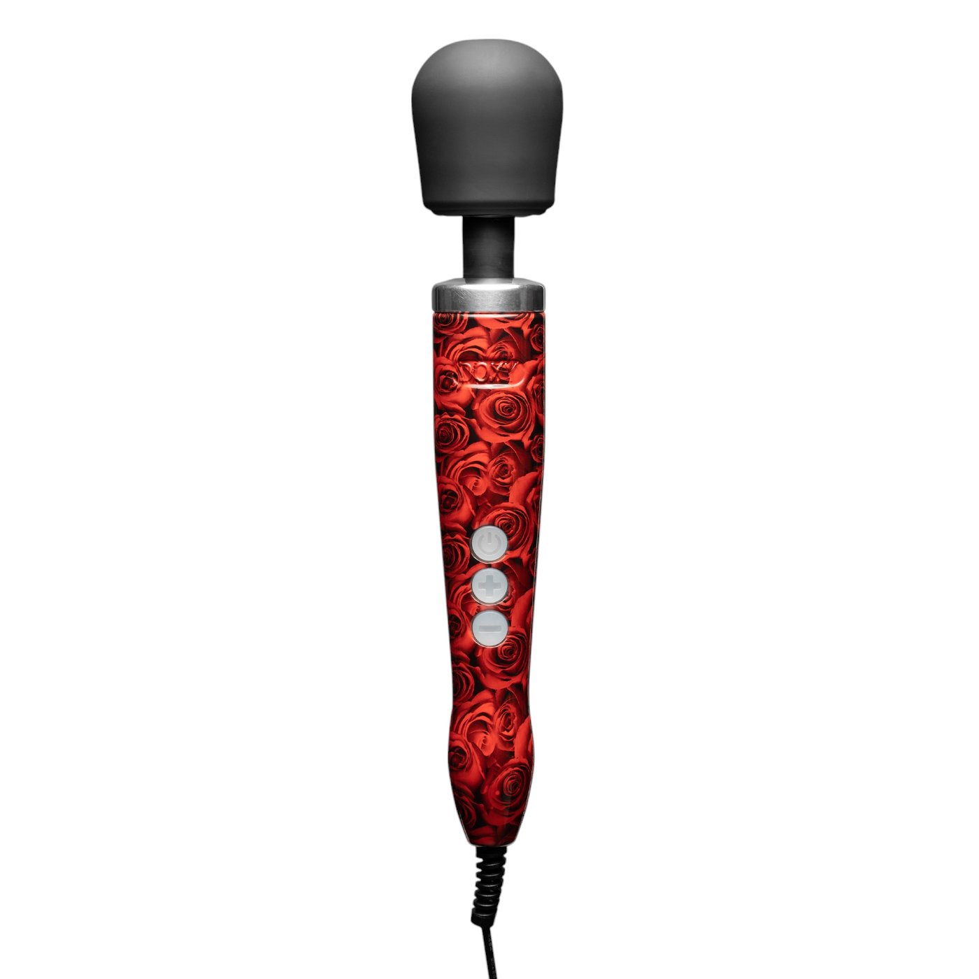 Doxy Die Cast Rose Limited Edition Wand Vibrator Red
