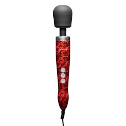 Doxy Die Cast Rose Limited Edition Wand Vibrator Red