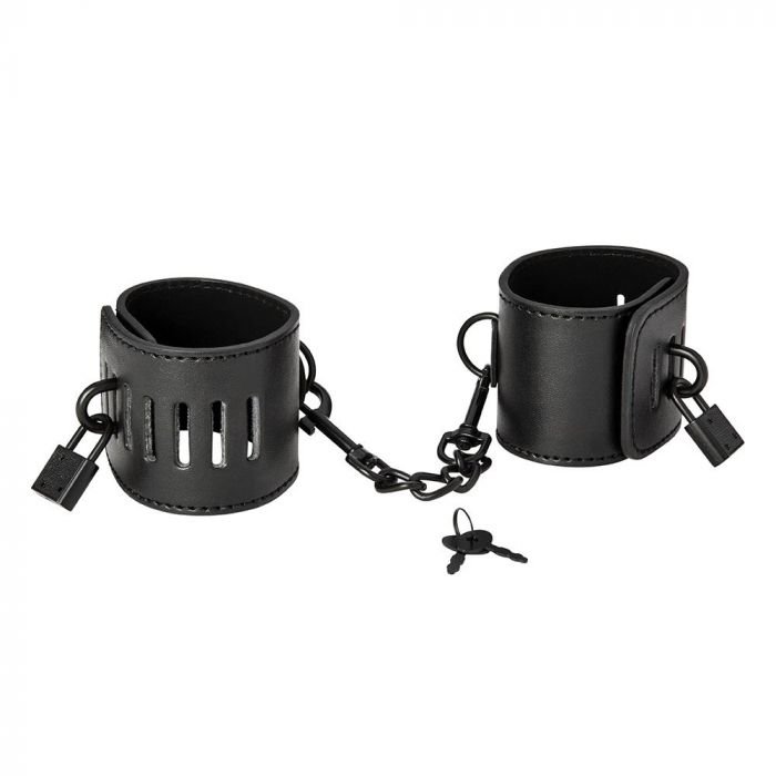 S&amp;M Shadow Locking Cuffs