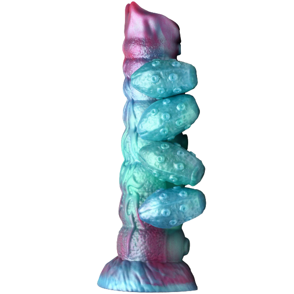 Creature Cocks Galactic Breeder Silicone Ovipositor Dildo with Eggs 8.7 Inch