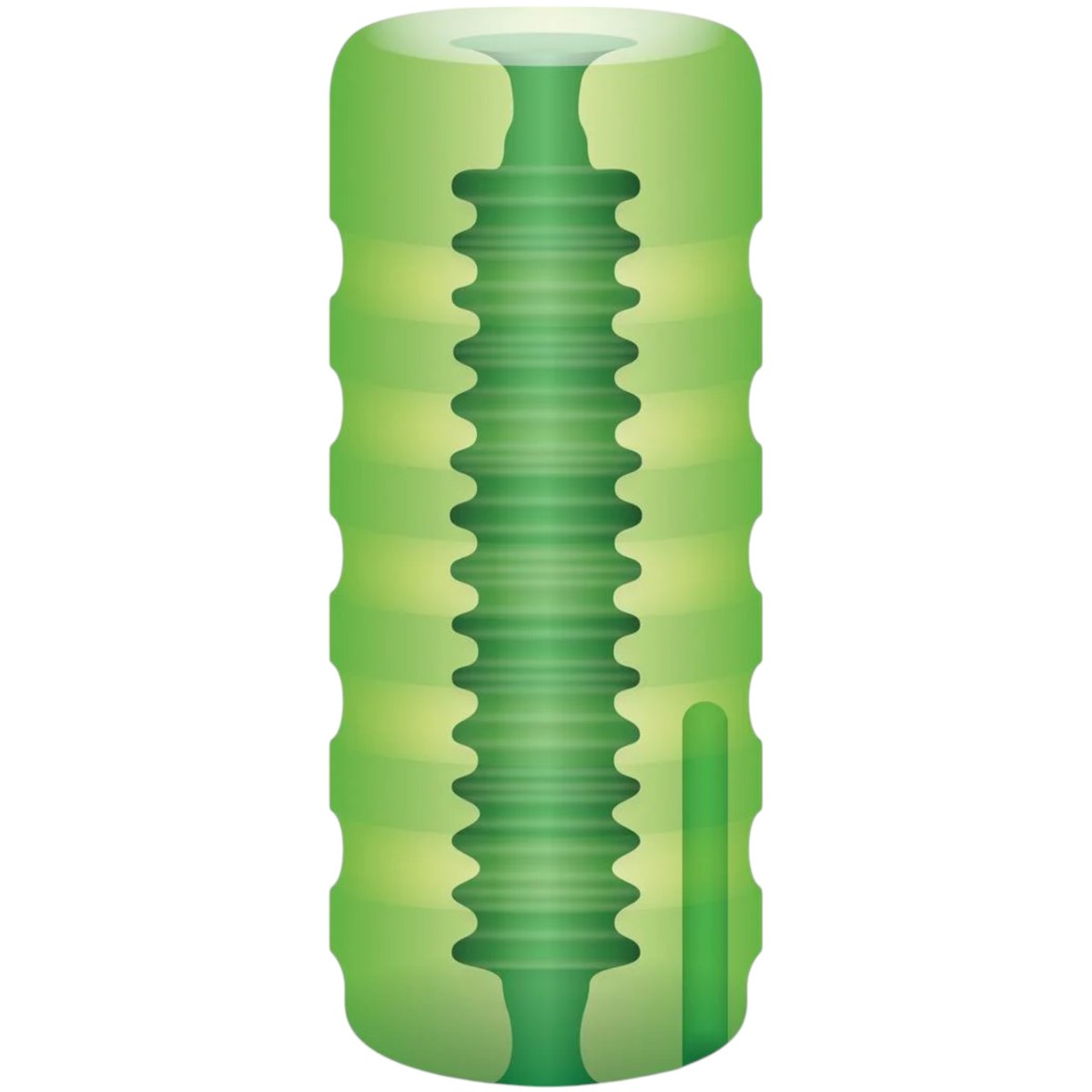 Zolo Original Squeezable Vibrating Stroker Green