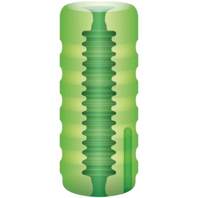 Zolo Original Squeezable Vibrating Stroker Green