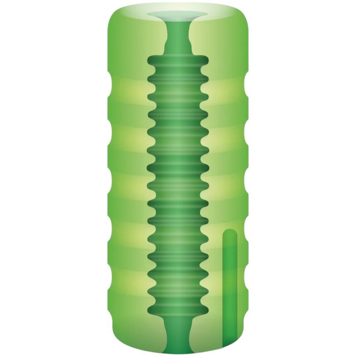 Zolo Original Squeezable Vibrating Stroker Green