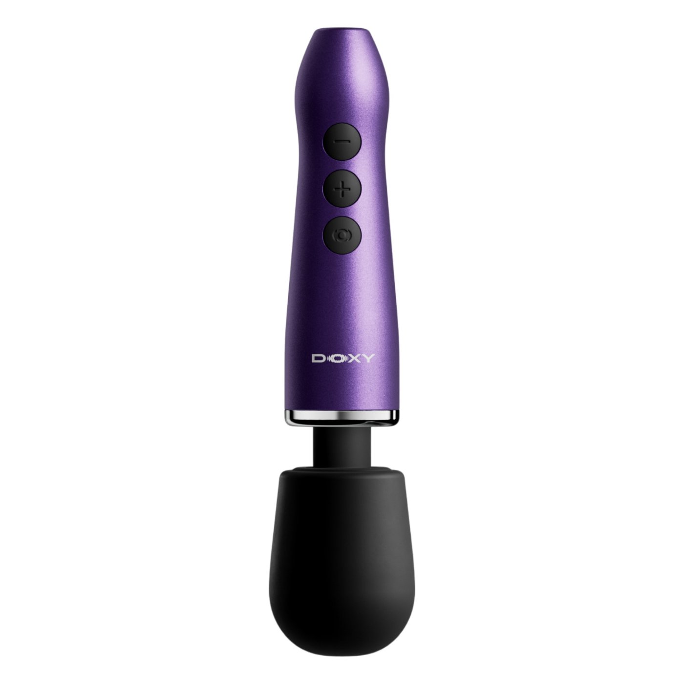 Doxy Go Ultra Compact Rechargeable Mini Wand Vibrator Purple