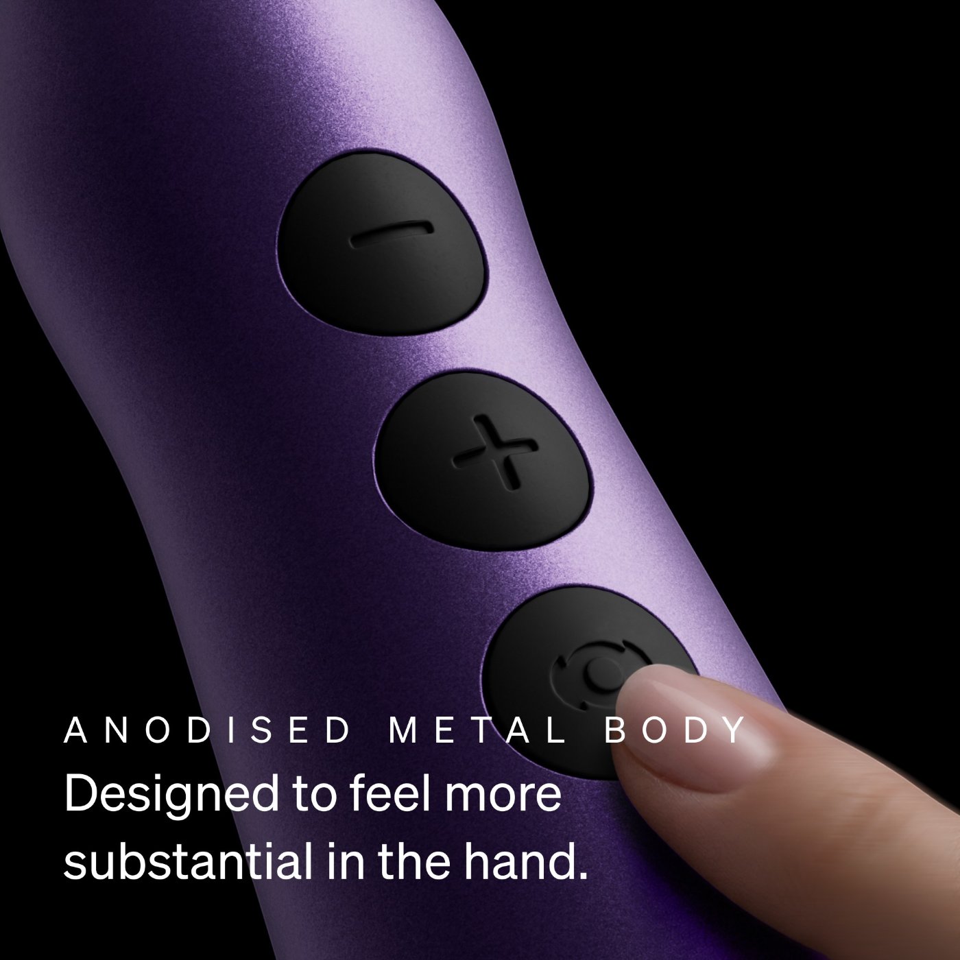 Doxy Go Ultra Compact Rechargeable Mini Wand Vibrator Purple