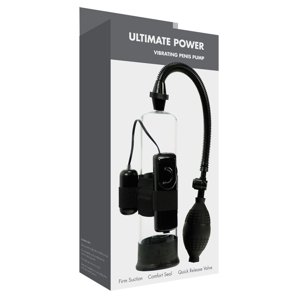 Me You Us Ultimate Power Vibrating Suction Penis Pump