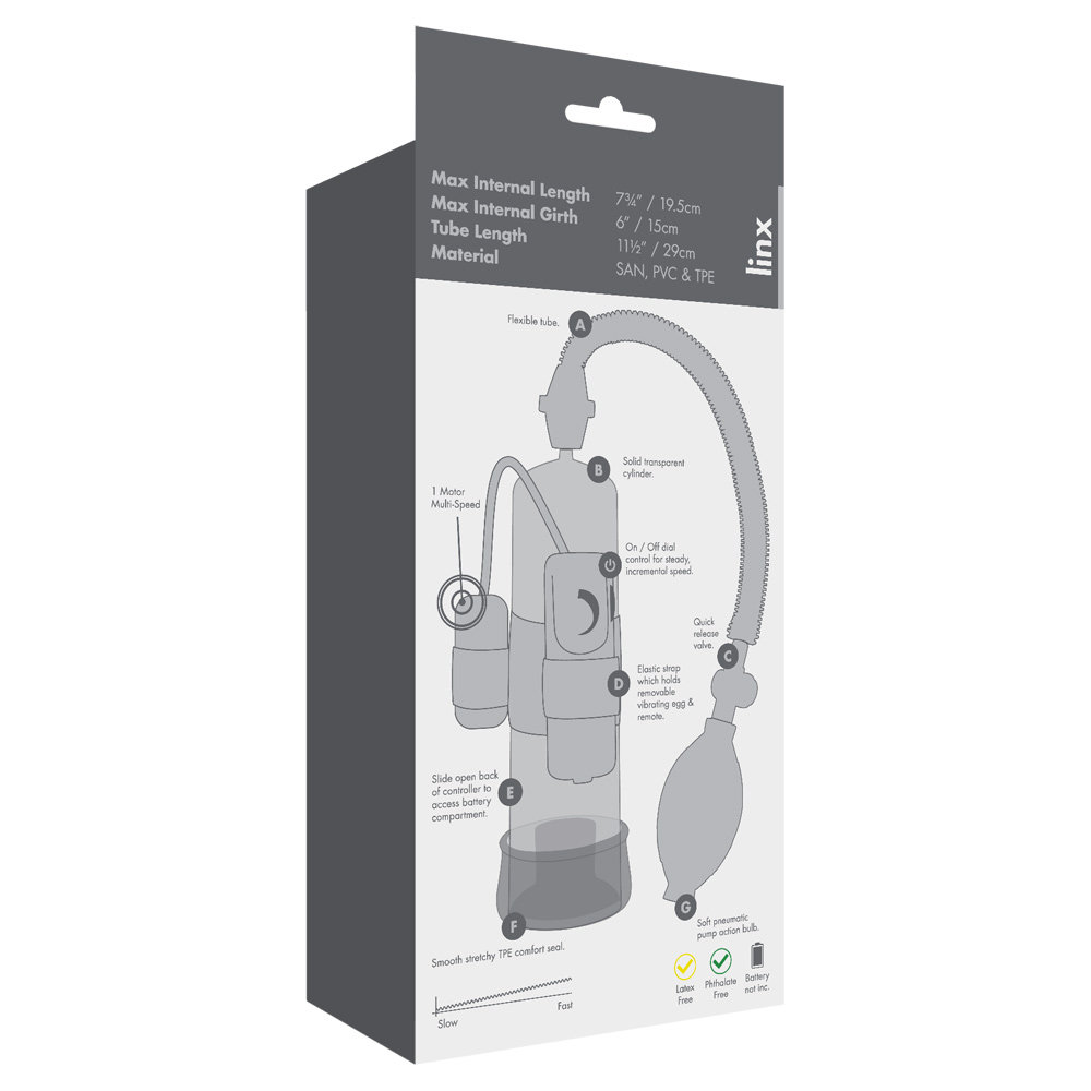 Me You Us Ultimate Power Vibrating Suction Penis Pump