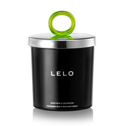 LELO Snow Pear And Cedarwood Flickering Touch Massage Candle LELO Snow Pear And Cedarwood Flickering Touch Massage Candle