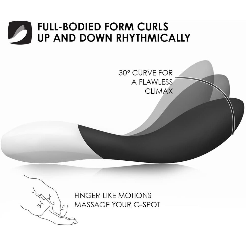 Lelo Mona Wave Rechargeable G-Spot Vibrator Black