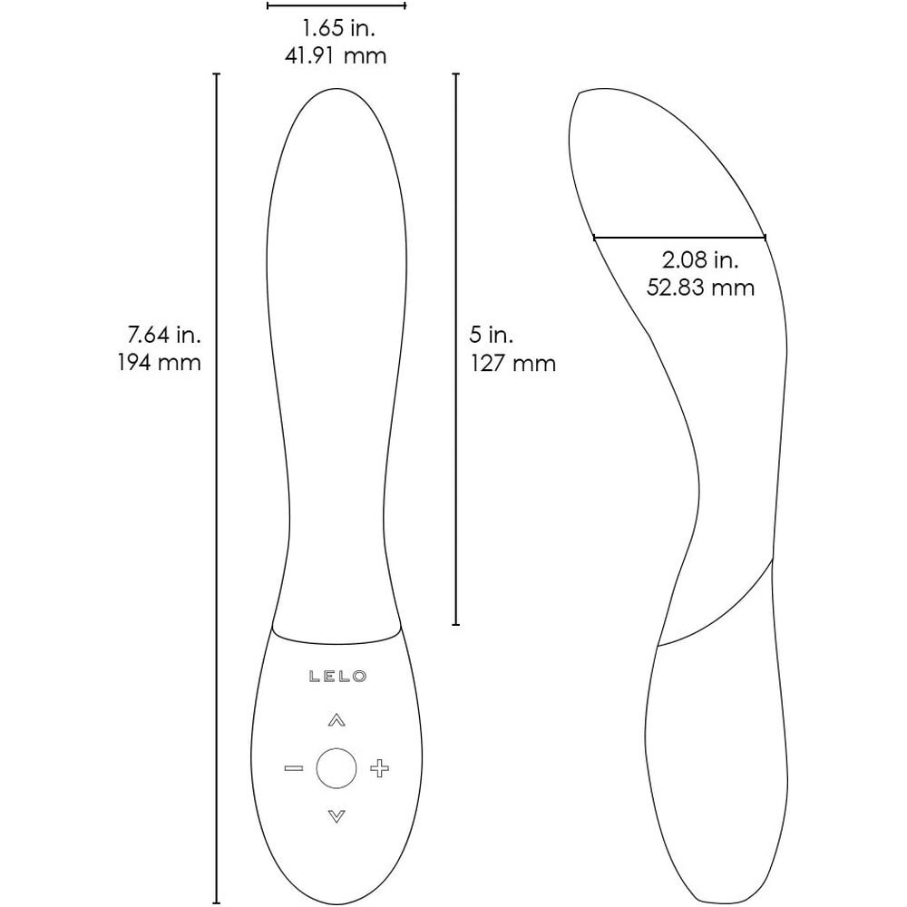 Lelo Mona Wave Rechargeable G-Spot Vibrator Black