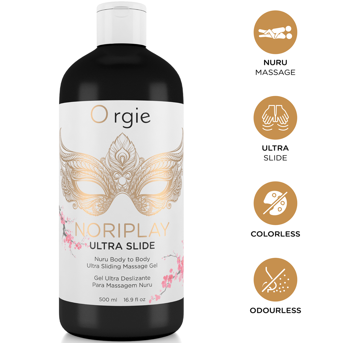 Orgie Noriplay Ultra Slide Body to Body Massage Gel 500ml