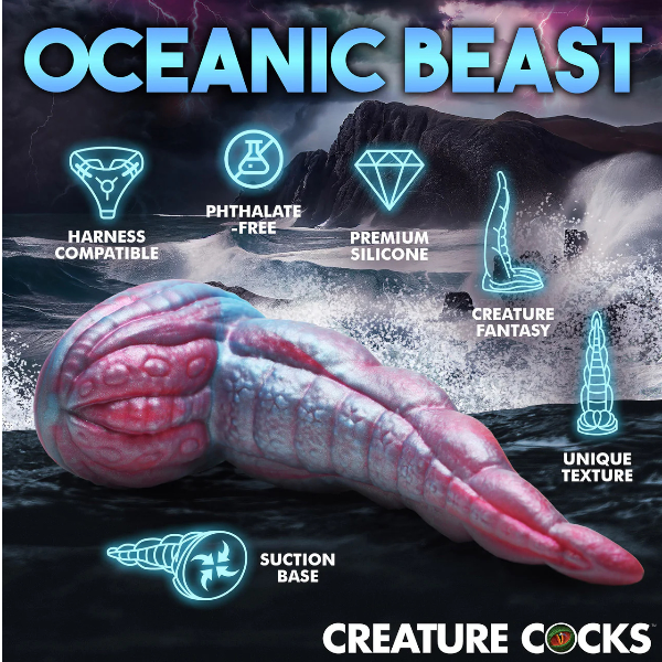Creature Cocks Tentacle Cock Silicone Dildo 8.3 Inch