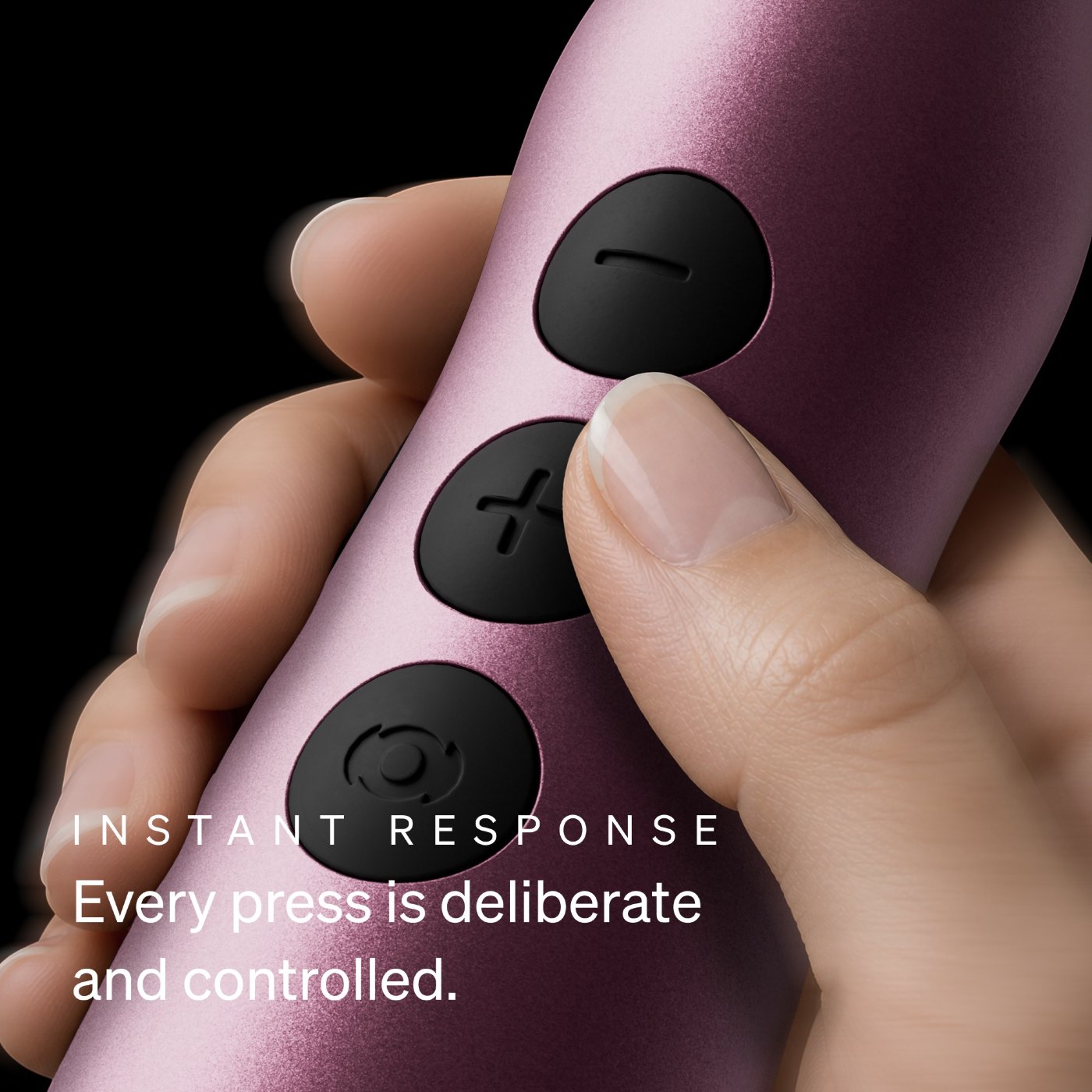 Doxy Go Ultra Compact Rechargeable Mini Wand Vibrator Pink