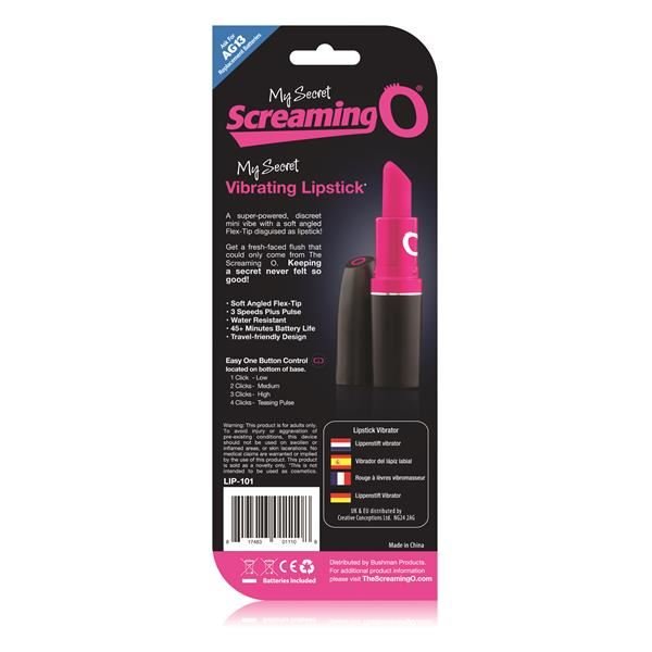 My Secret Screaming O Vibrating Lipstick