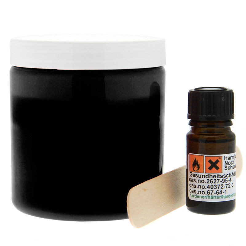 Cloneboy Extra Silicone Hardener And Spoon Black