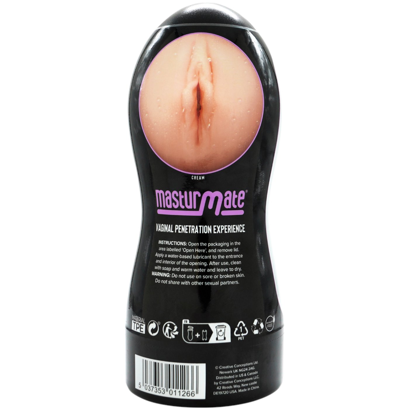 Masturmate Realistic Vagina Masturbator Cream